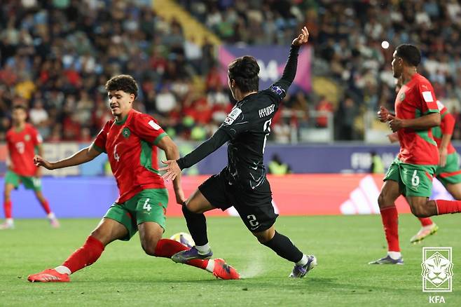 '16강도 사치였다' 한국, U-20 월드컵 3연속 4강 실패…'차출 삐거덕' 이창원호, 모로코와 16강 1-2 패 [U-20 월드컵 리뷰]