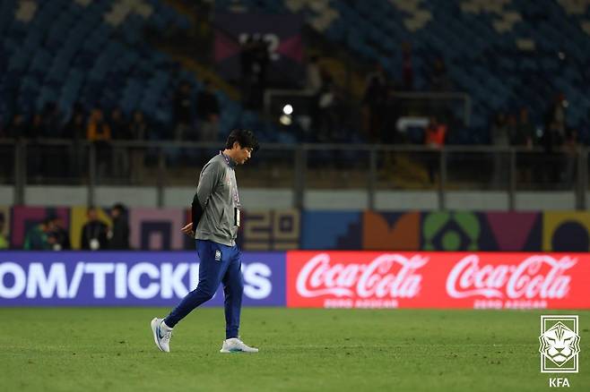 '16강도 사치였다' 한국, U-20 월드컵 3연속 4강 실패…'차출 삐거덕' 이창원호, 모로코와 16강 1-2 패 [U-20 월드컵 리뷰]