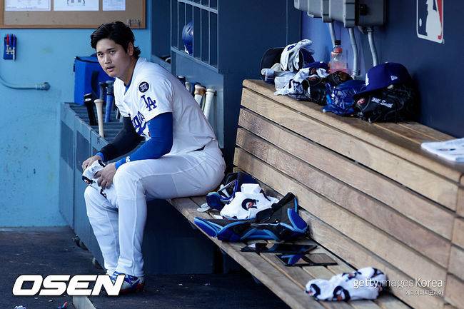 '55홈런-102타점' MVP 타자 어디로 사라졌나…'타율 5푼6리' 침묵, 오타니는 부활할까
