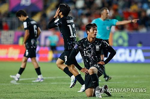 '자책골' 韓, 아시아 최초 기록 물거품… U-20 월드컵 '3회 연속' 4강 무산→이창원호, 모로코에 1-2 패배+16강 조기탈락