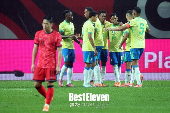 [BE.현장] 韓축구, 이러다 PTSD 오겠네... '쓰디쓴 보약' 홍명보호, 0-5 대패하며 최근 브라질전 '3연속 4실점 이상 패'