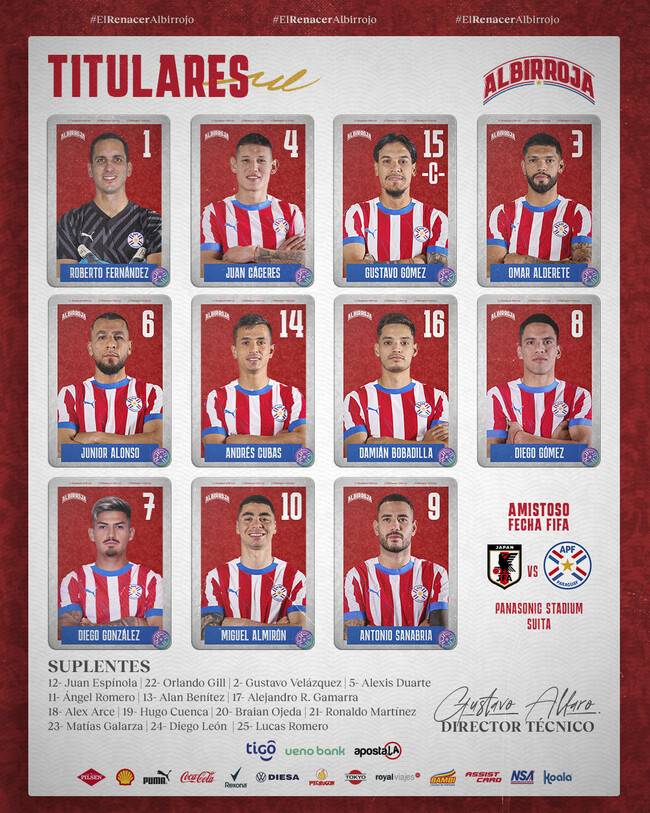 [442.review] '亞 최강' 일본 이럴 수가...'알미론 선제골' 파라과이와 2-2 진땀 무승부→A매치 3G 무승