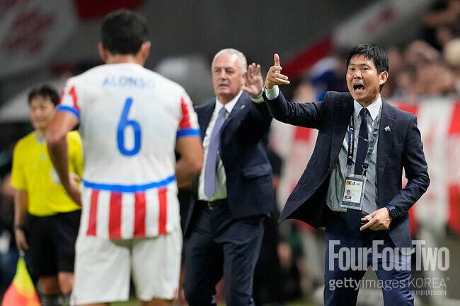 [442.review] '亞 최강' 일본 이럴 수가...'알미론 선제골' 파라과이와 2-2 진땀 무승부→A매치 3G 무승