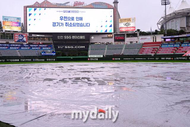 장맛비야 가을비야? SSG·삼성 난감하네…11일 인천도 다음주초 대구도 비 예보, 기다리는 한화도 반갑지 않다