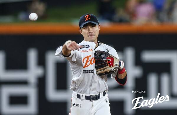 독립야구단 연습경기서 '삼진·뜬공·뜬공'...3타수 무안타 기록한 한화 심우준 [스춘 이슈]