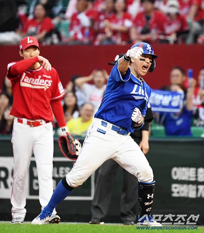 '모자 벗고 고개 숙인 감독' 삼성 초강수 후라도 무너뜨린 SSG 김성욱 끝내기 홈런, 이숭용 감독은 고개를 숙였다[인천 현장]