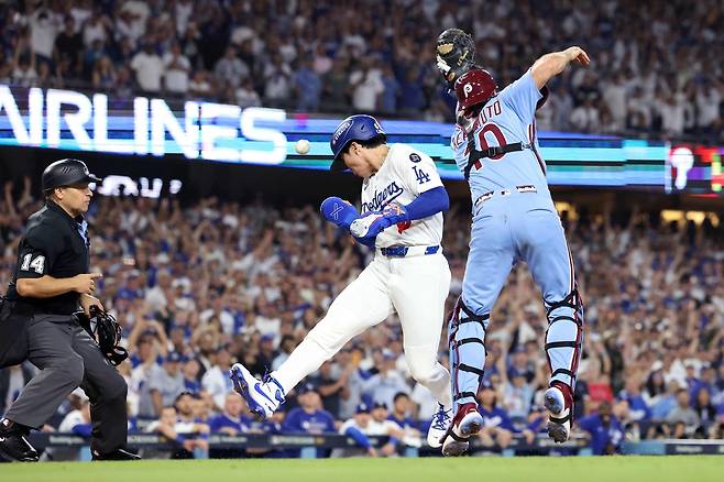 ‘디비전시리즈 끝내기 득점’ 다저스 김혜성, 챔피언십시리즈 로스터 포함 예상