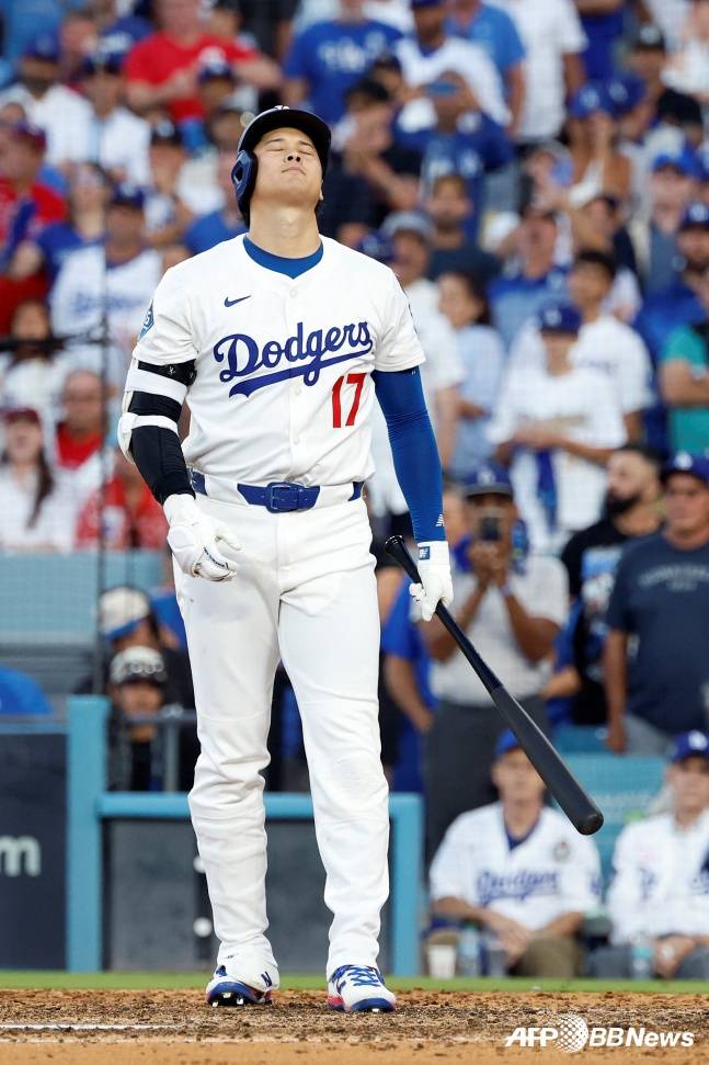 오타니 치명적 약점, 日 언론이 공개했다... '타율 0.056' 최악 부진 왜 나왔나 했더니