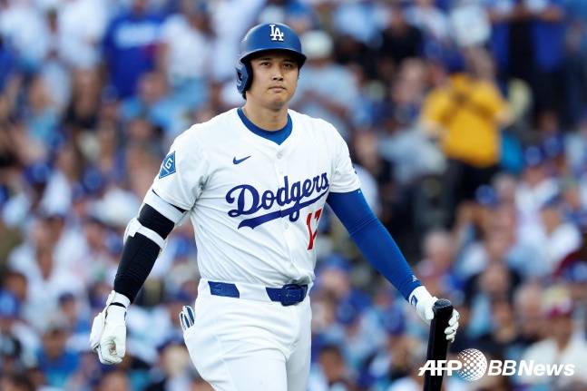 오타니 치명적 약점, 日 언론이 공개했다... '타율 0.056' 최악 부진 왜 나왔나 했더니