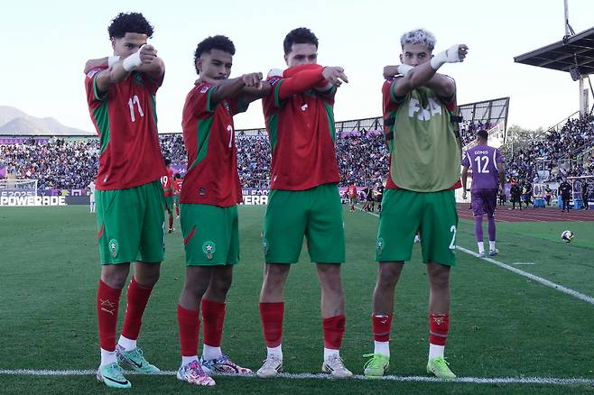 [U-20 월드컵]'한국 울린' 모로코는 역시 강했다, 미국 3-1 꺾고 20년만에 4강 진출 쾌거