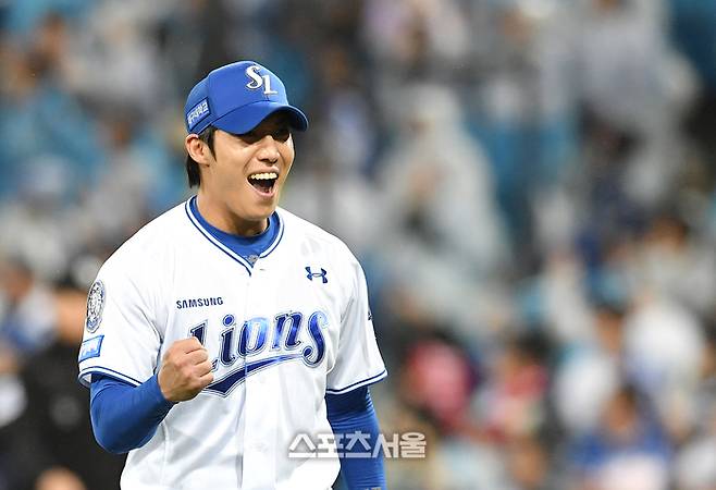 ‘37분 우천 중단? 그래서?’ 원태인, 또 벼랑 끝에서 삼성 구했다…앤더슨과 극명한 대비 [준PO3]