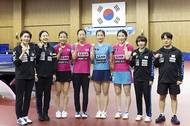 신유빈이 마침표 찍었다…여자탁구, 아시아선수권 4강 복귀