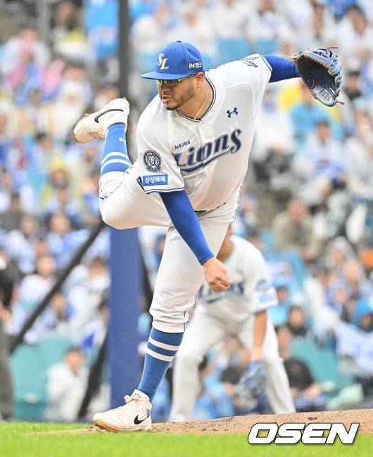 ‘PO 진출 확률 100%’ 삼성, 4차전 15승 외인 특급 선발 출격…”1선발다운 피칭 기대” [준PO3]