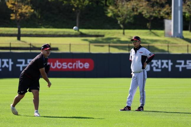 한화도 연습경기 4차례 잡았는데, '왜' LG는 자체 청백전 4번으로 'KS 대비' 만족했나