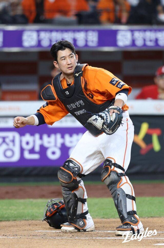 육성선수→트레이드→54억 계약→36세 첫 국대 승선…한화 포수 대반전, 이제 우승 포수 꿈이다