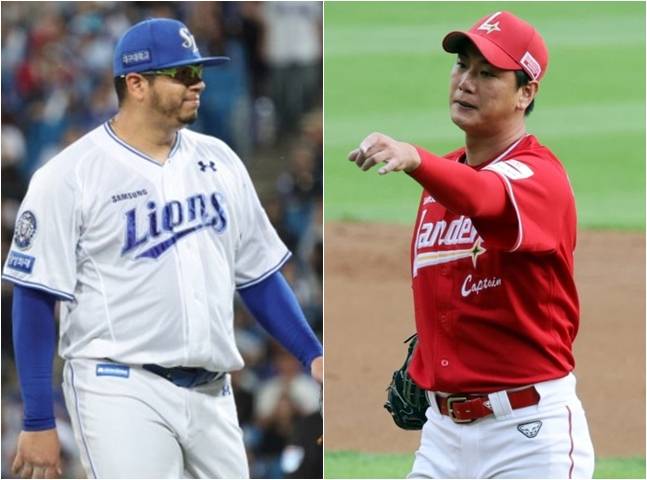 '신기하네' 2025 KBO 가을야구, 외인 선발 팀이 '모두' 졌다→14일 후라도vs김광현 맞대결도?