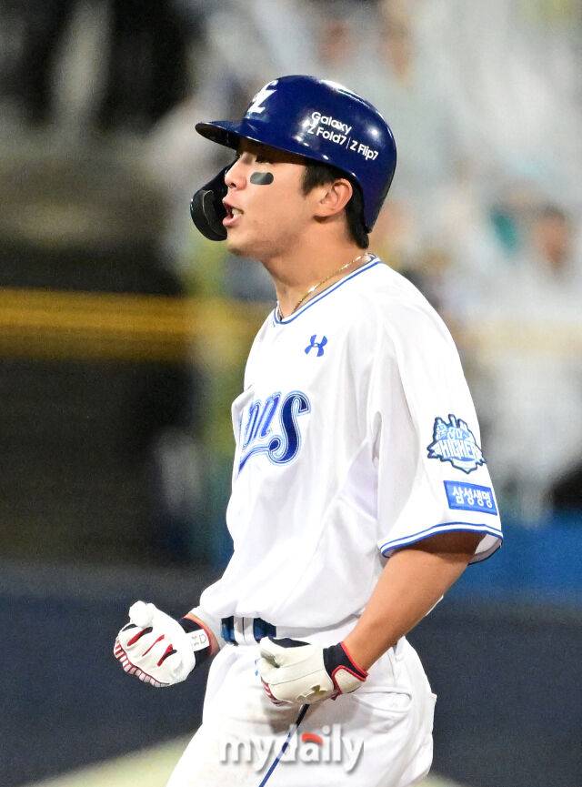 'PO 진출 1승만 남았는데...' 삼성 초대형 악재 맞이하나, 김영웅 상태에 촉각 [MD대구 준PO3]