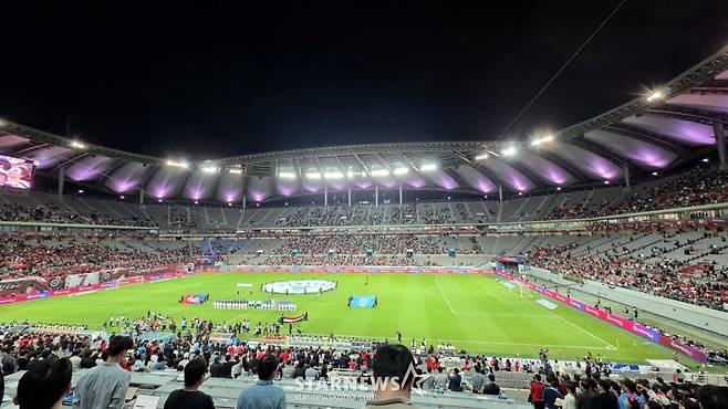 파라과이전 '흥행 참패', 경기 시작됐는데 관중석 텅 비었다 [상암 현장]