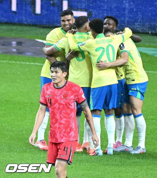 “한국 평가 안 하겠다” 日 모리야스 감독, 브라질의 압도적 경기력에 감탄