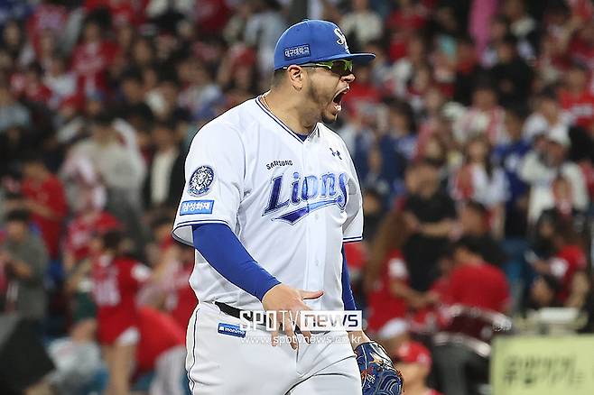 한화 딱 기다려, 삼성이 간다… 디아즈 극적 결승 투런+후라도 7이닝 무실점 복수혈전, SSG 업셋하고 플레이오프행 [준PO4 게임노트]