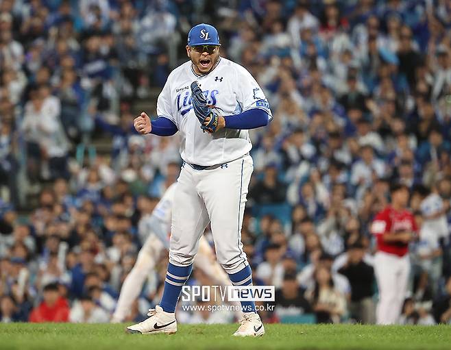 한화 딱 기다려, 삼성이 간다… 디아즈 극적 결승 투런+후라도 7이닝 무실점 복수혈전, SSG 업셋하고 플레이오프행 [준PO4 게임노트]