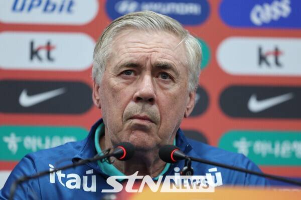 '손흥민 총 맞은 것 같다' 한국 폭격 후 일본 안방에서 굴욕 패배...안첼로티 감독,