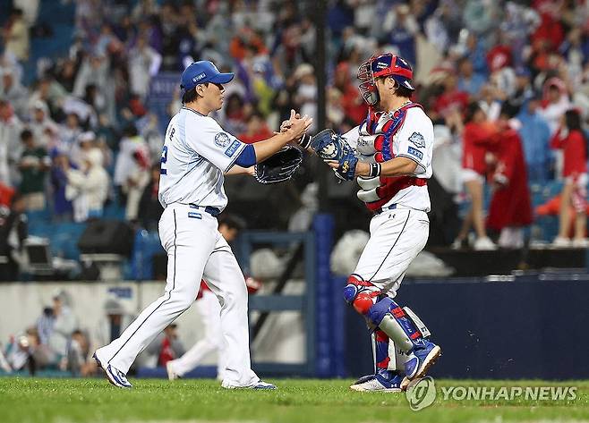 마치 오승환 돌아온 듯…삼성 최대 약점 지운 마무리 김재윤