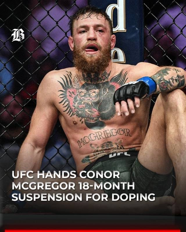‘스턴건’ 김동현에게 패배한 UFC 레전드, 맥그리거 18개월 출전 정지 ‘극대노’…“UFC가 도핑 시스템마저 통제하고 있잖아” [UFC]