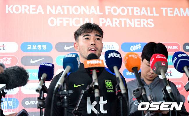 ‘안쓸거면 왜 귀화시켰나?’ 옌스 카스트로프, 파라과이전 출전 0초…황인범과 조합, 실험조차 안했다 [오!쎈 서울]