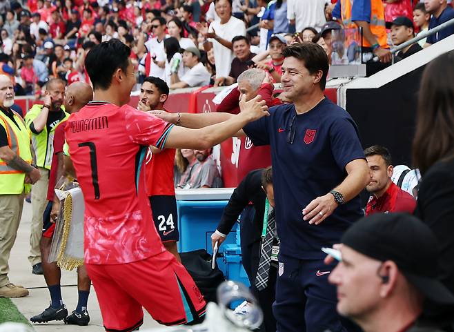 내 제자 흥민아 선물이다...포체티노 도왔다, 대한민국 사상 최초 월드컵 2포트 진입 가능성 대폭등→미국, 호주에 2-1 역전승