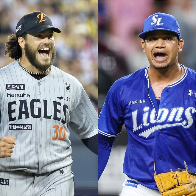 플레이오프 1차전 선발 투수 발표...한화 예상대로 폰세·삼성은 최원태 아닌 가라비토