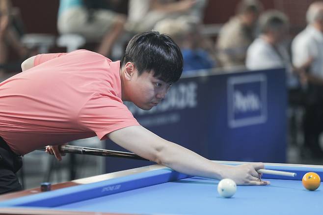 김행직, 쿠드롱 극적으로 꺾었다...한국 3쿠션 간판 4명, 세계선수권 본선 32강 진출