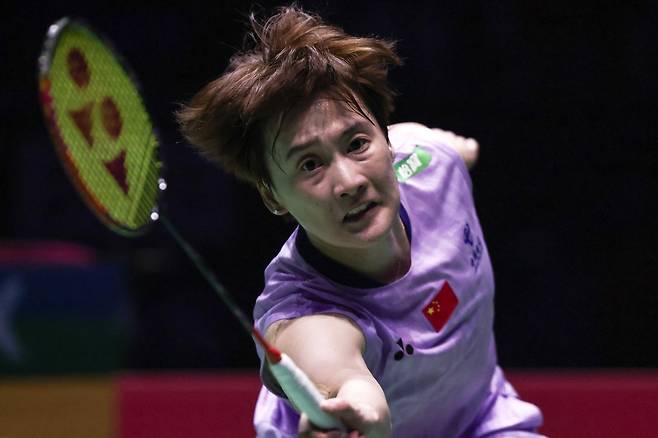 ‘안세영의 숙적’ 천위페이, 덴마크오픈 16강서 ‘충격’ 탈락···안세영 우승 행보 한결 가벼워졌다