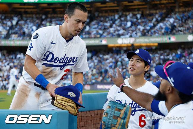 ‘와’ 이 선수가 韓 국대였다니…NLCS 3차전 결승타 대폭발→‘WS –1승’ 다저스 영웅 우뚝 서다