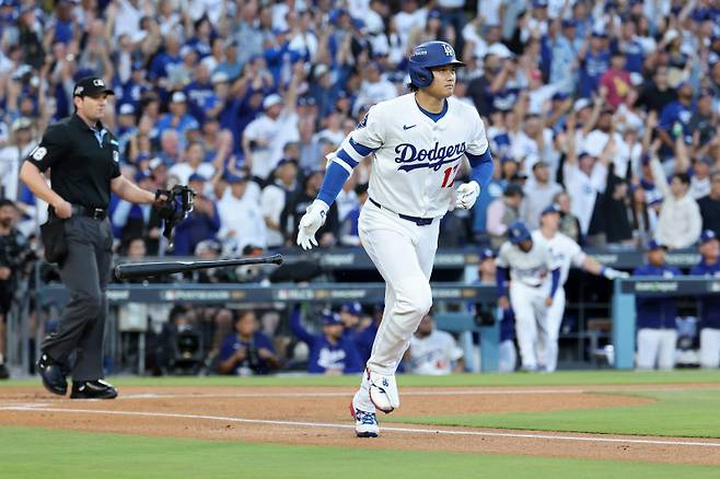 선발 등판 오타니 쇼헤이, 1회 KKK→ 선두 타자 홈런...부진 털고 미친 존재감 발산