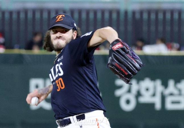 '하늘이 한화 도왔다' 비가 빨리 온 덕에, 폰세 또 출격 가능