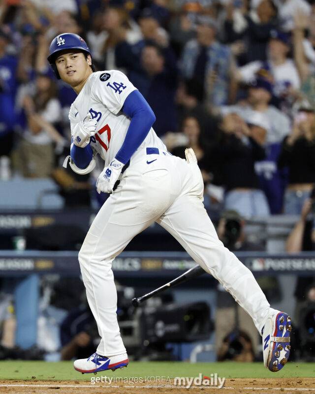 오타니 NLCS MVP 선정 '기염'…'6이닝 10K 무실점' 1승+3홈런 OPS 1.643, 단 한 경기로 얻은 영예