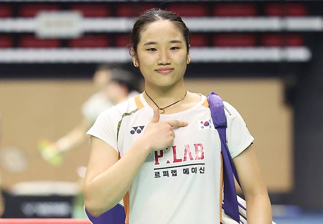 ‘설욕 성공’ 안세영, 日 야마구치 2-1 꺾고 덴마크오픈 결승 진출