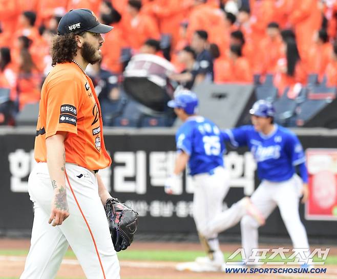 '폰세 붕괴'에 타자들도 멘붕 위기였다 → 채은성 고백