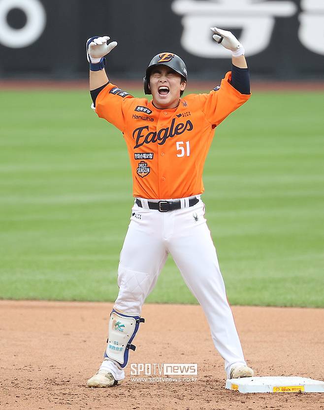 한화 마지막으로 대전에서 가을야구 이긴 날, 문현빈 씨 뭐하셨어요?