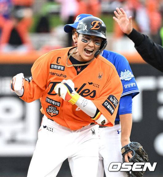 3점 차 리드도 못 지키는 못 미더운 마무리 김서현, 결단의 기로에 선 MOON [PO1]