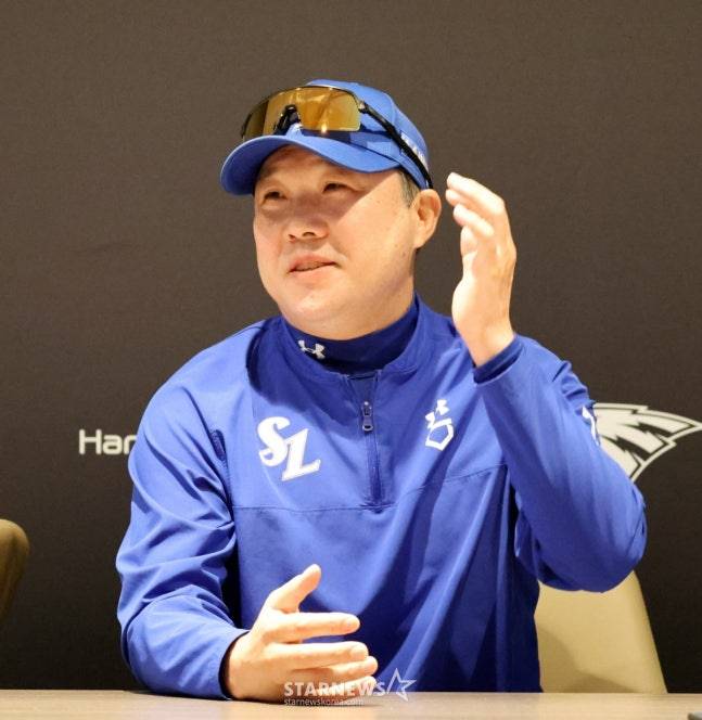 'KS ⅓이닝 4실점' 투수, 박진만 감독은 모르는 사람이다