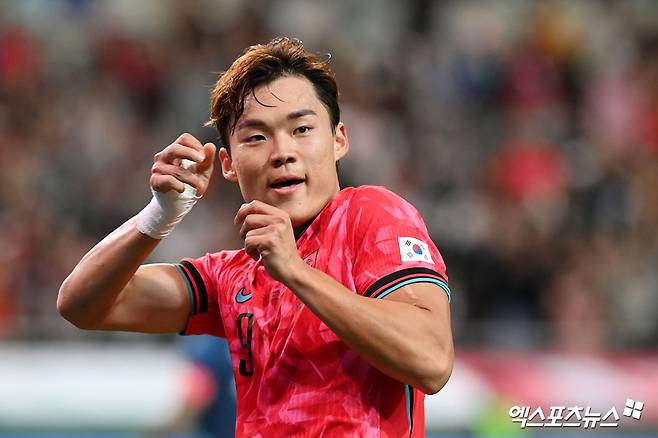 '현 폼 최강' 오현규, 소속팀 헹크 복귀하자마자 '리그 2호 AS' 작렬…韓 대표팀 원톱 선발도 가능?