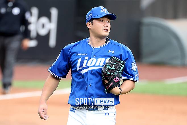 '가을야구 최대 미스터리' 삼성에 원태인이 1명 더 있다…멀쩡한 150km 투수가 왜 구속을 떨어 뜨렸나