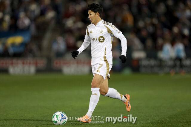 '원샷원킬' 손흥민, 美 MLS 역사 또 만들었다…LAFC 최단 경기 500골 돌파