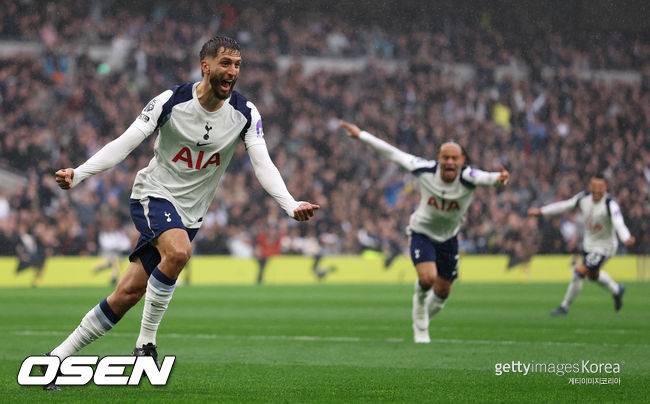 '빅찬스미스 3번' 토트넘, 이길 자격 없었다...안방서 빌라에 1-2 역전패→8경기 만에 패배→6위 추락