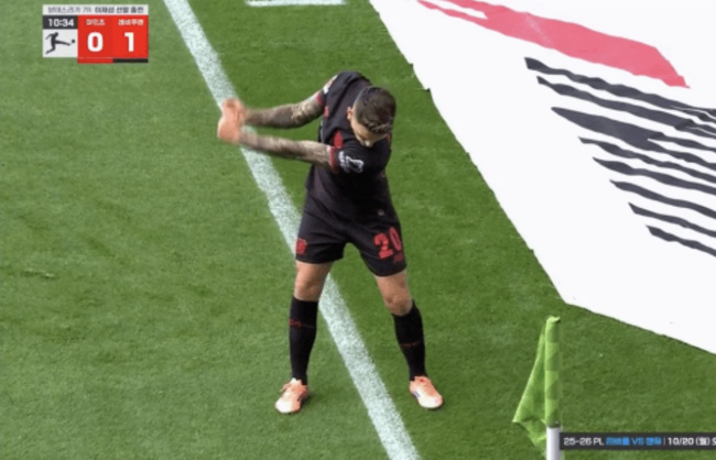 ‘이청용 골프 세리머니’ K리그 뒤흔든 날…이재성도 독일서 ‘골프 세리머니’에 당했다