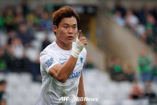 '오현규 또 날았다' 1골·1도움 폭발, 패스성공률 100%에 경기 MVP까지