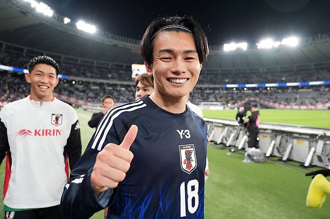 ‘미쳤다’ 우에다, 전반 45분만 뛰고 해트트릭···벌써 리그 11호 ‘득점 선두 질주’ 평점 10점 만점