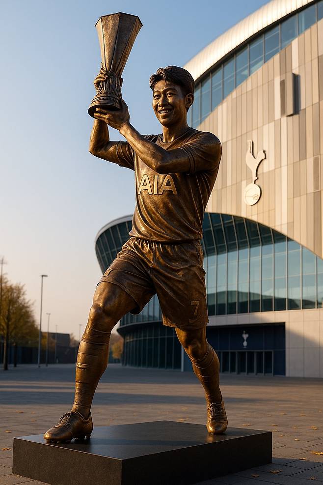 토트넘 ‘오피셜’ 공식발표 나왔다, 韓 축구 역대급 소식…구단 레전드 동상 건립 논의 본격화→손흥민 동상 주인공 유력 후보